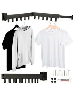 Сгъваема сушилник за дрехи за стенен монтаж